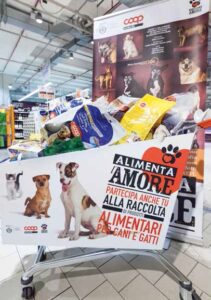 Carrello prodotti Alimenta l'amore