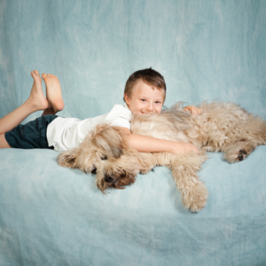 Storie di un'amicizia Calendario 2017 - Foto bambino e cane